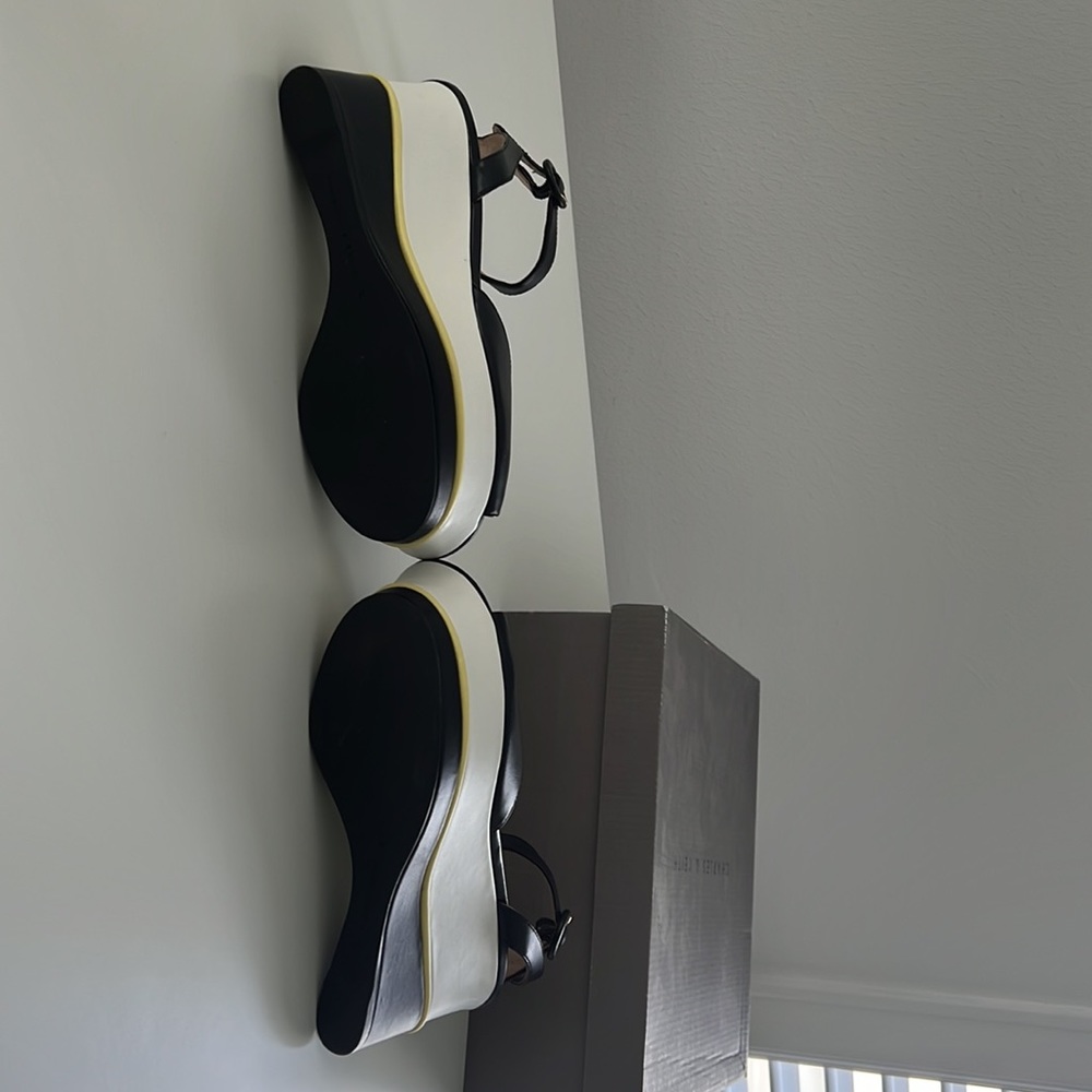 Ladies Wedge Platform Open Toe Sandal - image 5